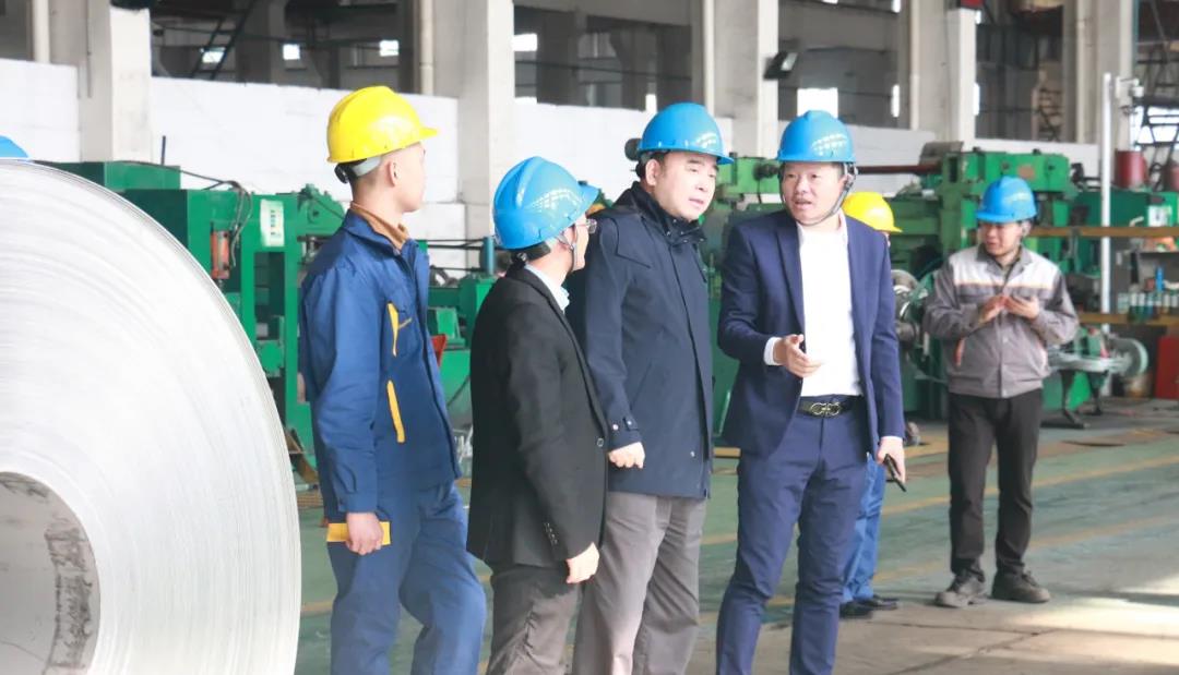 參觀(guān)不銹鋼加工中心
