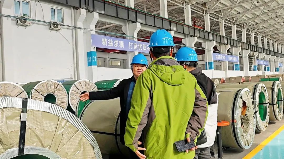 柬埔寨友人來(lái)求和不銹鋼考察，共探合作新機遇